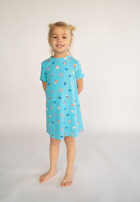 Girl in dress